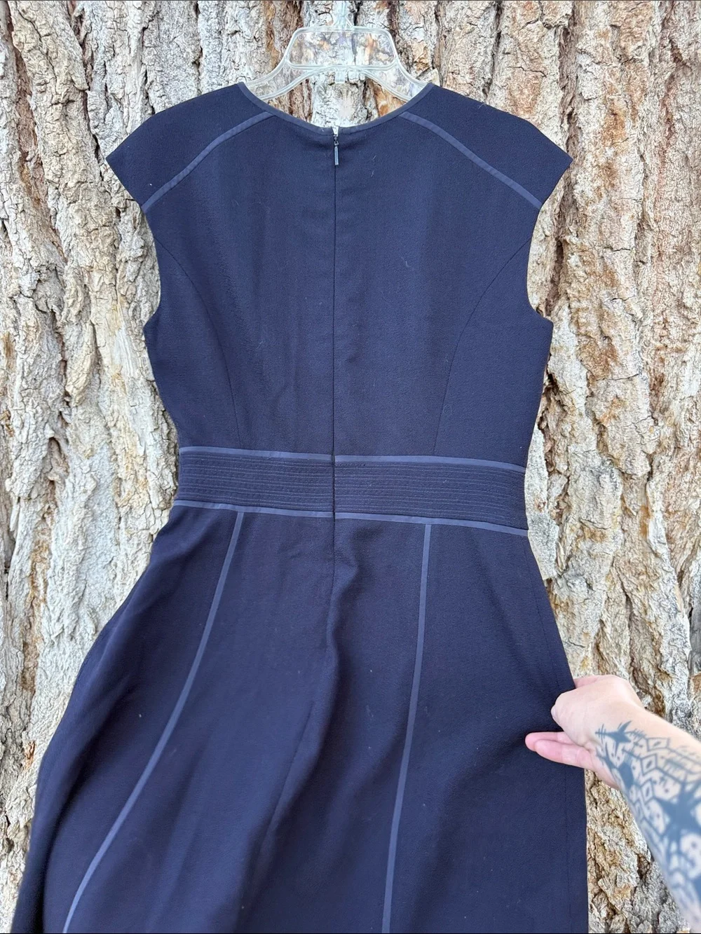 Tory Burch wool fully lined dress
